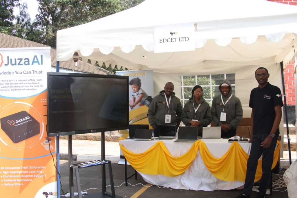Juza AI - Stemtastic mEducation Alliance 2025 Symposium - CEMASTEA Nairobi - TEAM at the booth