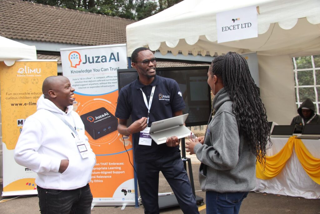 Juza AI - Stemtastic mEducation Alliance 2025 Symposium - CEMASTEA Nairobi - with ESOMA CEO - Julius